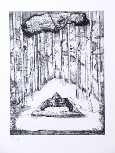Cloud of Miracles Etching